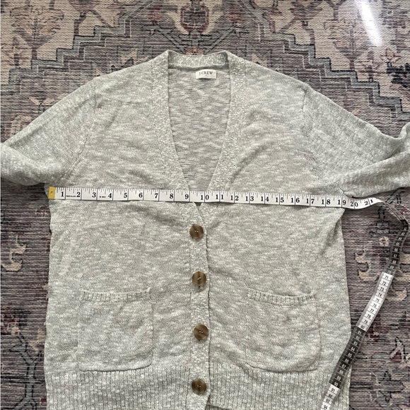 J.Crew seafoam green boyfriend cardigan - Picture 5 of 5